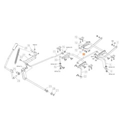 ASTA SOLLEVAMENTO DX ORIGINALE EMAK TS000295R | Newgardenstore.eu