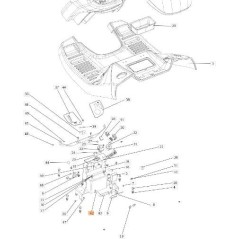 SUPPORT DE BATTERIE D'ORIGINE EMAK SGS532113425353 | Newgardenstore.eu