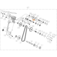 ORIGINAL EMAK DRIVE SHAFT L66151261