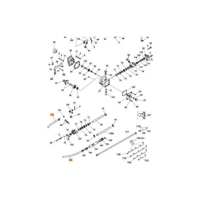 TUBE
JUSQU'À ÉPUISEMENT DES STOCKS, EMAK S0105000 ORIGINAL