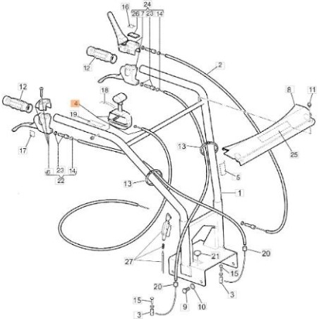 ACCELERATORE ORIGINALE EMAK YF1430089 | Newgardenstore.eu