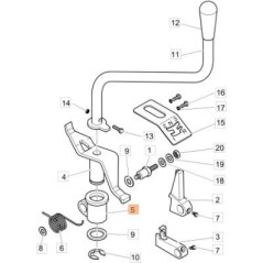 SUPPORT D'ORIGINE EMAK YF1375027 | Newgardenstore.eu