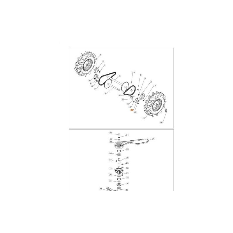 SUPPORT D'ORIGINE EMAK PB0340040013R