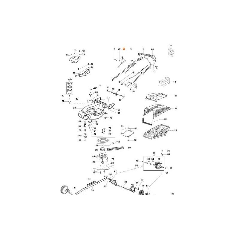 ACCELERATORE ORIGINALE EMAK 66060412R