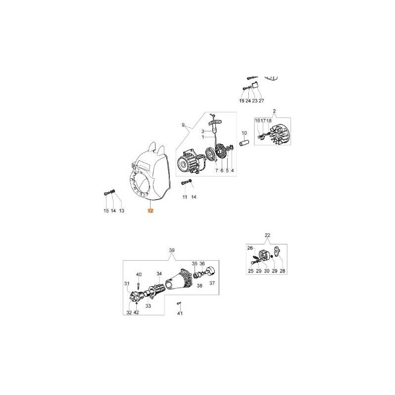 CONVOGLIATORE ORIGINALE EMAK 61030048R