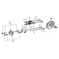 ALBERO CAMME ORIGINALE EMAK L66152133 | Newgardenstore.eu