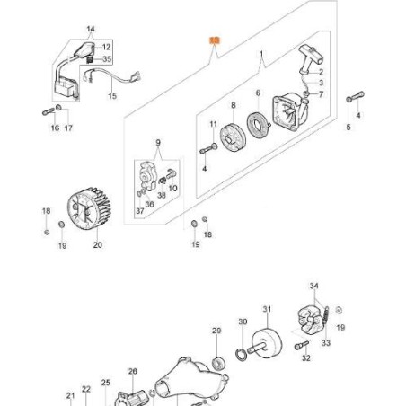 KIT AVVIAMENTO ORIGINALE EMAK 61200261 | Newgardenstore.eu