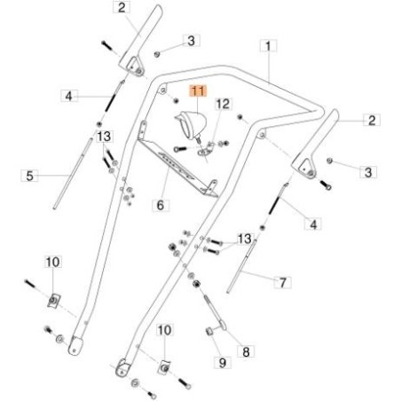 FANALE\nORIGINALE EMAK ZM000068 | Newgardenstore.eu
