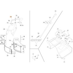 ORIGINAL EMAK DEFLECTOR TERMINAL 68130337R