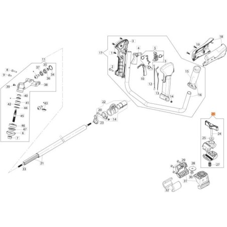 ABRAZADERA COMPLETA EMAK ORIGINAL 61370274A | Newgardenstore.eu
