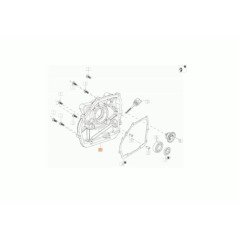 COPERCHIO BASAMENTO ORIGINALE EMAK L66151803