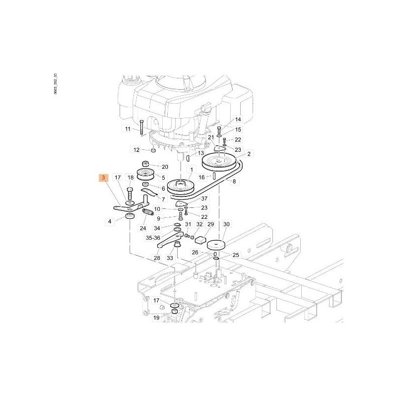 TENSOR DE CORREA EMAK ORIGINAL YF1430035