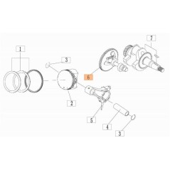 ALBERO CAMME ORIGINALE EMAK L66152630 | Newgardenstore.eu