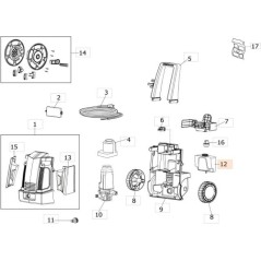 Réservoir de détergent d'origine EMAK CH30290059