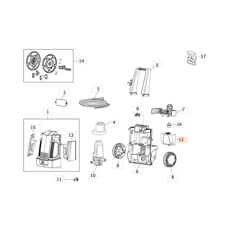 TANQUE DE DETERGENTE EMAK ORIGINAL CH30290059