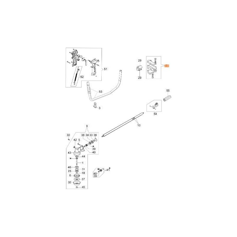 PINCE COMPLÈTE ORIGINALE EMAK BF000141R