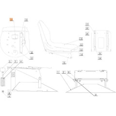 ORIGINAL SEAT SWITCH EMAK SGN532150990