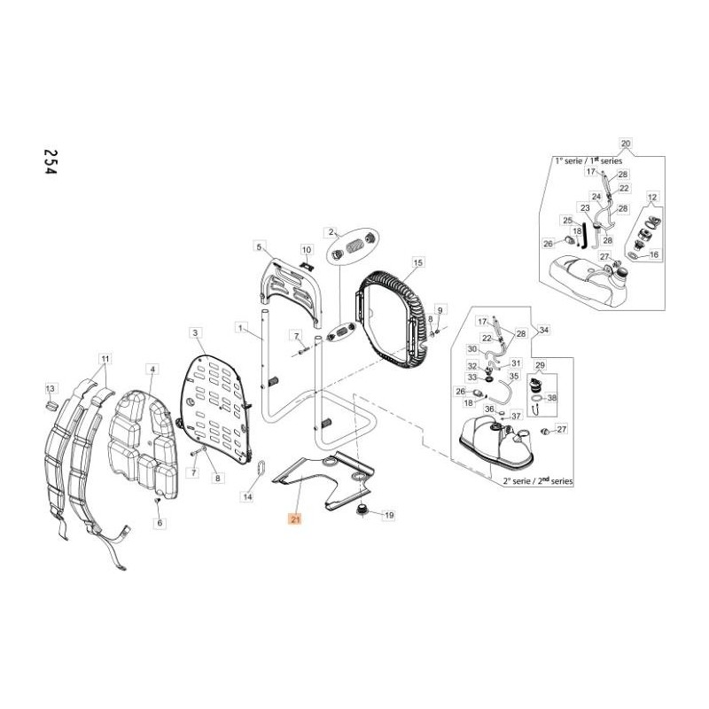 SUPPORT D'ORIGINE EMAK CFI8307201