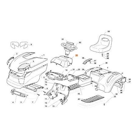 TAPA EMAK ORIGINAL G325120203E0 | Newgardenstore.eu