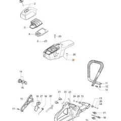 TAPA DE CILINDRO ORIGINAL EMAK 50200012AR | Newgardenstore.eu