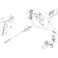 KIT DE SUPPORT EMAK ORIGINAL 61370275B | Newgardenstore.eu