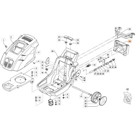 SOPORTE ORIGINAL EMAK CH30020580 | Newgardenstore.eu