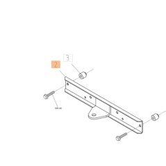 GANCIO DI TRAINO ORIGINALE EMAK TS000358R | Newgardenstore.eu