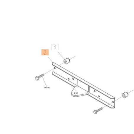 GANCIO DI TRAINO ORIGINALE EMAK TS000358R | Newgardenstore.eu