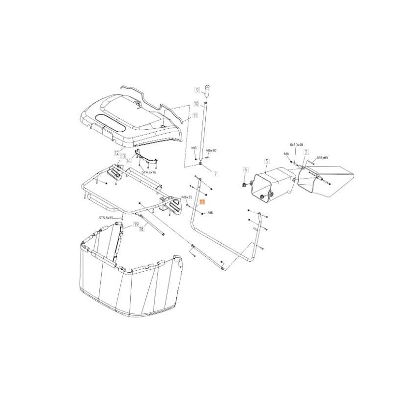 ORIGINAL EMAK KORBRAHMEN TS000061R