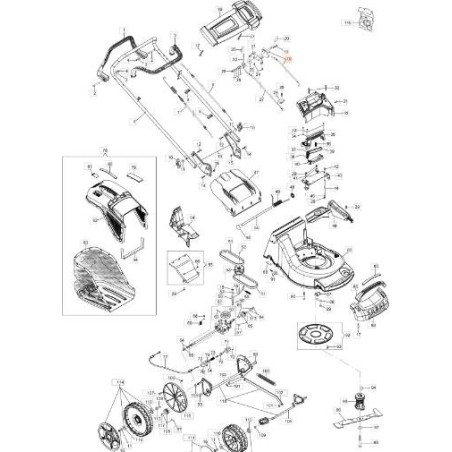 ACCÉLÉRATEUR ORIGINAL EMAK 66060509R | Newgardenstore.eu