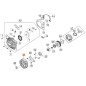 VOLANT MOTEUR ORIGINAL EMAK PY000083