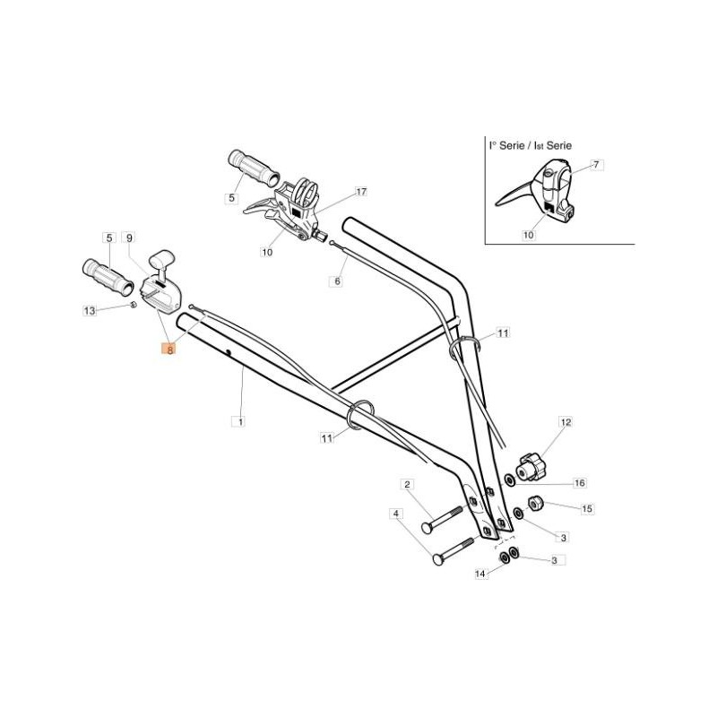ACELERADOR ORIGINAL EMAK YF1231708