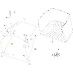 TELAIO ORIGINALE EMAK 68130286R | Newgardenstore.eu