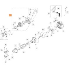 COUVERCLE DE DÉMARREUR ORIGINAL EMAK 61332012R