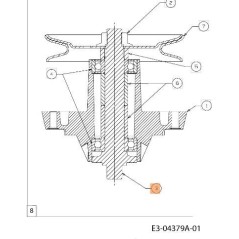 ALBERO ORIGINALE EMAK C73804241 | Newgardenstore.eu