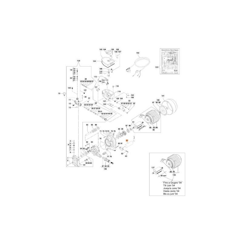 CONDENSADOR ORIGINAL EMAK CH04340329A
