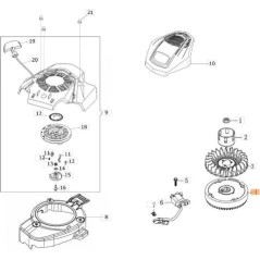 VOLANTE ORIGINAL EMAK L66151605 | Newgardenstore.eu