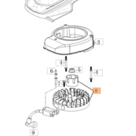 VOLANTE ORIGINAL EMAK L66151552 | Newgardenstore.eu