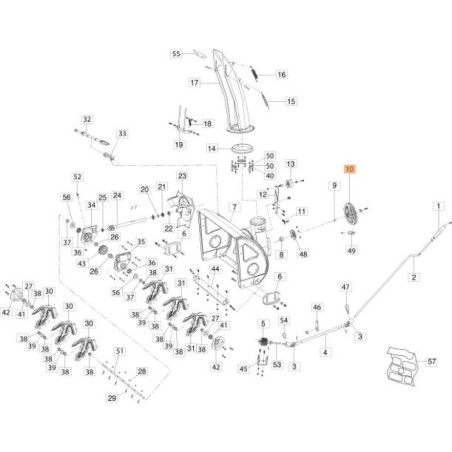 PULLEY\nWHILE STOCKS LAST ORIGINAL EMAK ZM000157 | Newgardenstore.eu