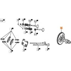 ARBRE À CAMES D'ORIGINE EMAK L66150555