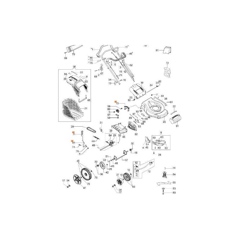 ORIGINAL EMAK LEVER KIT 66070975