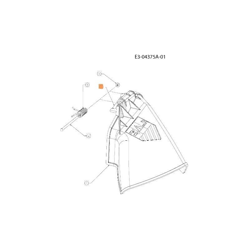 SUPPORT D'ORIGINE EMAK C7031693A