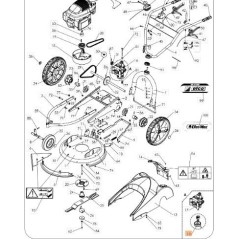 KIT POULIE DE VARIATEUR EMAK ORIGINAL PB0002050007