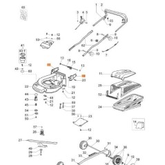 KIT DE SUPPORT EMAK ORIGINAL 66060394 | Newgardenstore.eu