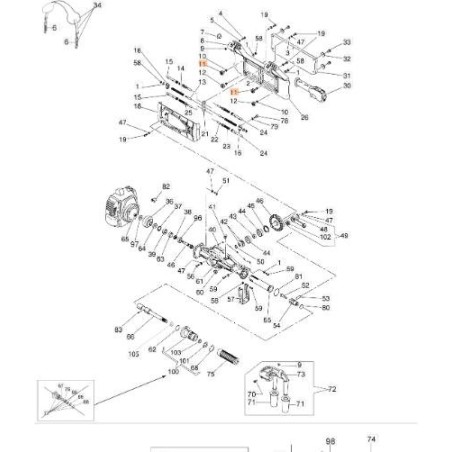 SUPPORT D'ORIGINE EMAK CS61080019 | Newgardenstore.eu