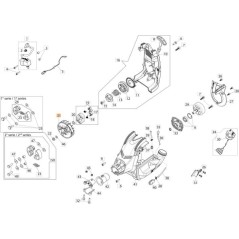 ORIGINAL FLYWHEEL EMAK 58070133R | Newgardenstore.eu