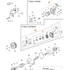 ORIGINAL STARTER COVER EMAK 61350154R