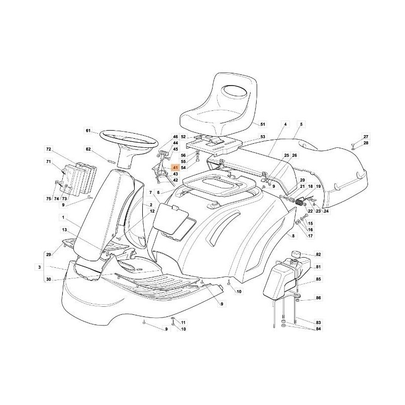 ACCELERATORE ORIGINALE EMAK G184000250E1