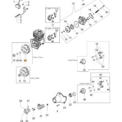 ORIGINAL FLYWHEEL EMAK 61280109R | Newgardenstore.eu