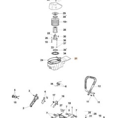 TAPA DE CILINDRO ORIGINAL EMAK 50102008 | Newgardenstore.eu